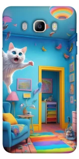 Чохол на Samsung J710F Galaxy J7 (2016) crazy cat фото 1 з 1