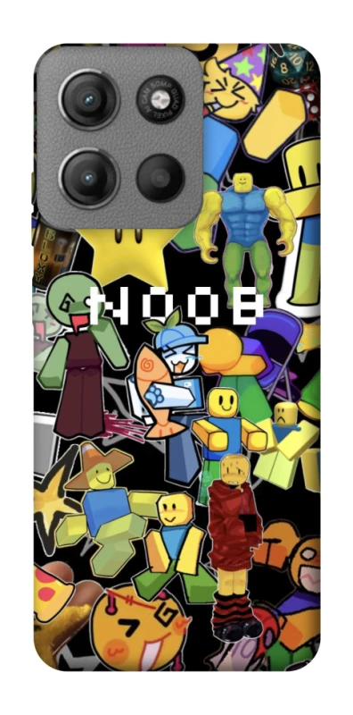 Чехол на Motorola Moto G15 Power Roblox Noob фото 1 из 1