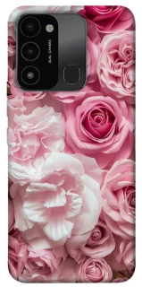 Чехол на TECNO Spark 8C Розовые цветы фото 1 из 1