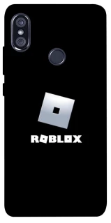 Чохол на Xiaomi Redmi Note 5 Pro / Note 5 (AI Dual Camera) Roblox logo black фото 1 з 1