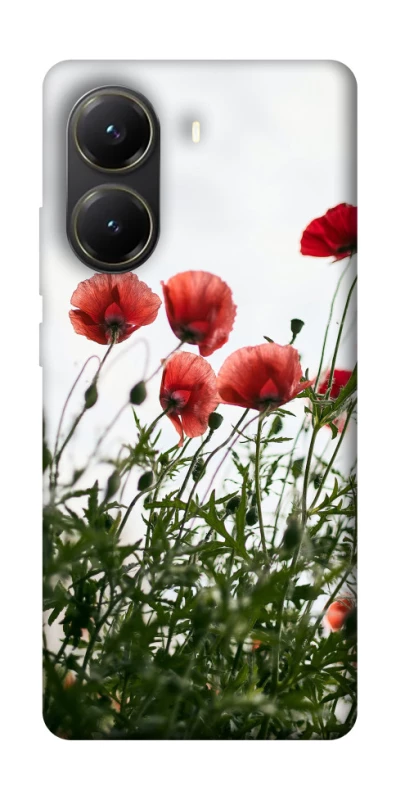 Чохол на Xiaomi Poco X6 Pro Поле маків фото 1 з 1