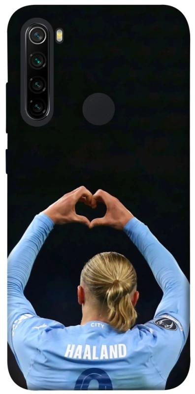 Чехол на Xiaomi Redmi Note 8 Erling Haaland V2 фото 1 из 1