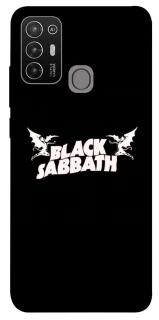 Чехол на ZTE Blade A52 Black Sabbath logo ver.2 фото 1 из 1