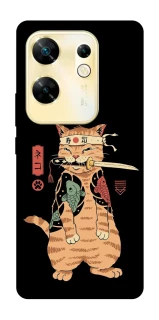 Чохол на Infinix Zero 30 4G Кіт-самурай фото 1 з 1