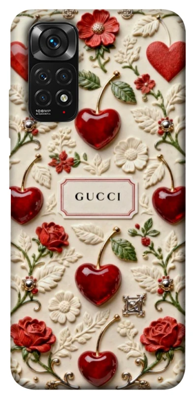 Чехол на Xiaomi Redmi Note 11 (Global) / Note 11S Gucci ver.2 фото 1 из 1