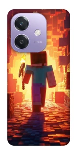 Чехол на Oppo A3 4G Minecraft adventure фото 1 из 1