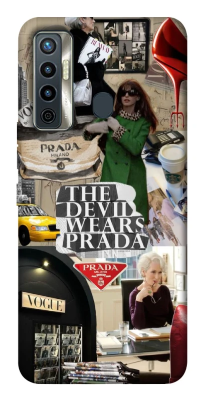 Чехол на TECNO Camon 17 Fashion collage ver.14 фото 1 из 1