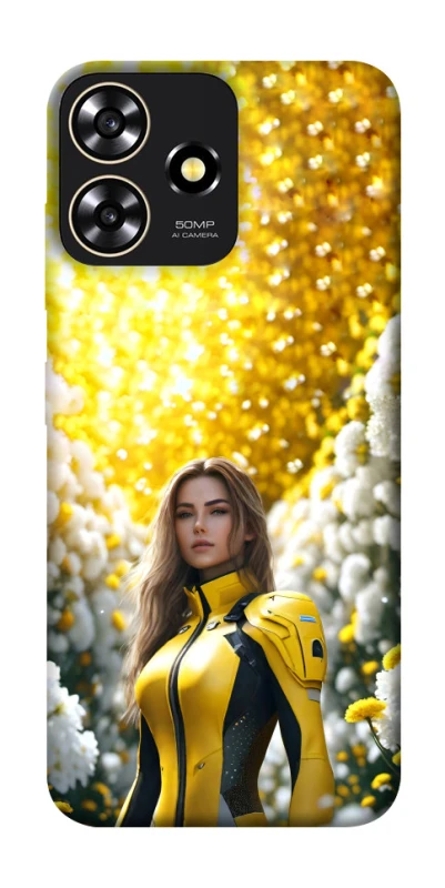 Чохол на ZTE Blade A73 4G Cyber space girl ver.2 фото 1 з 1