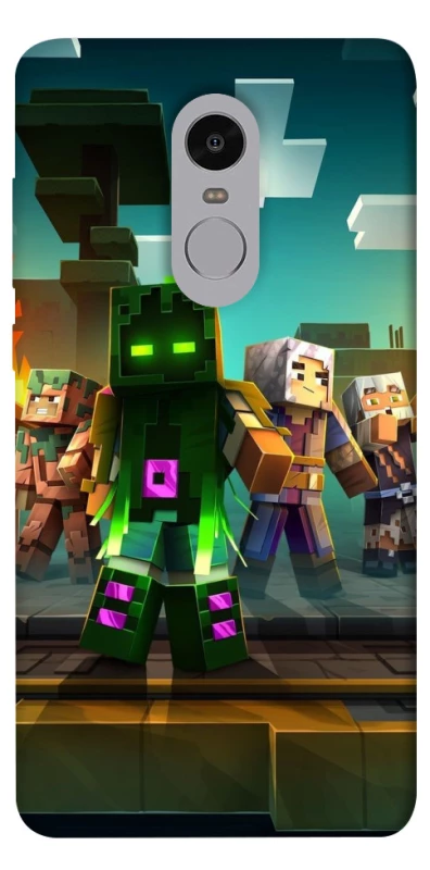 Чехол на Xiaomi Redmi Note 4X / Note 4 (Snapdragon) Minecraft dungeon фото 1 из 1