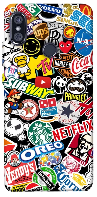 Чехол на Xiaomi Redmi Note 5 Pro / Note 5 (AI Dual Camera) brands фото 1 из 1