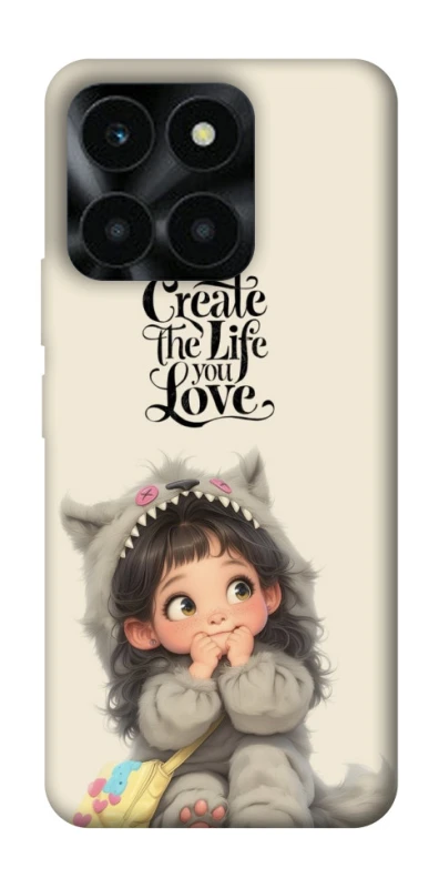 Чохол на Huawei Honor X6a Create the life you love фото 1 з 1