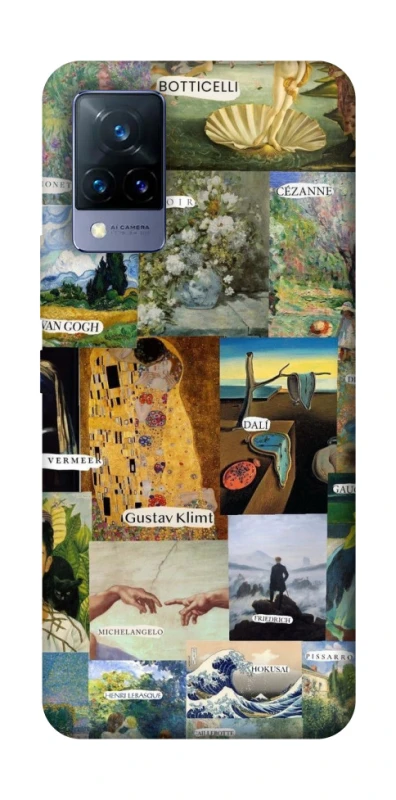 Чохол на Vivo V21 Art collage ver.8 фото 1 з 1
