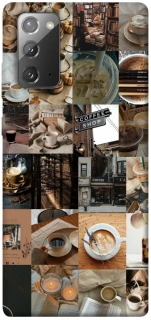 Чохол на Samsung Galaxy Note 20 Coffee collage ver.3 фото 1 з 1