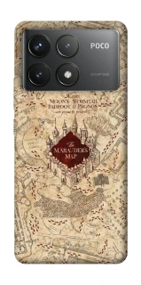 Чохол на Xiaomi Poco F6 Pro Harry Potter Marauder's Map фото 1 з 1