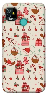 Чохол на TECNO POP 5 Новорічний v14 фото 1 з 1