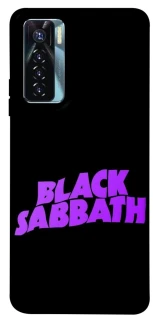 Чехол на TECNO Camon 17 Pro Black Sabbath logo ver.1 фото 1 из 1
