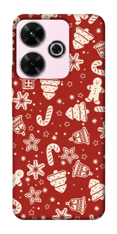 Чехол на Xiaomi Poco M6 4G Новогодний v3 фото 1 из 1