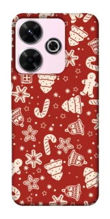 Чехол на Xiaomi Poco M6 4G Новогодний v3 фото 1 из 1
