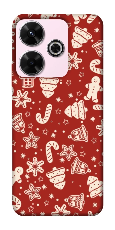 Чехол на Xiaomi Redmi 13 4G Новогодний v3 фото 1 из 1