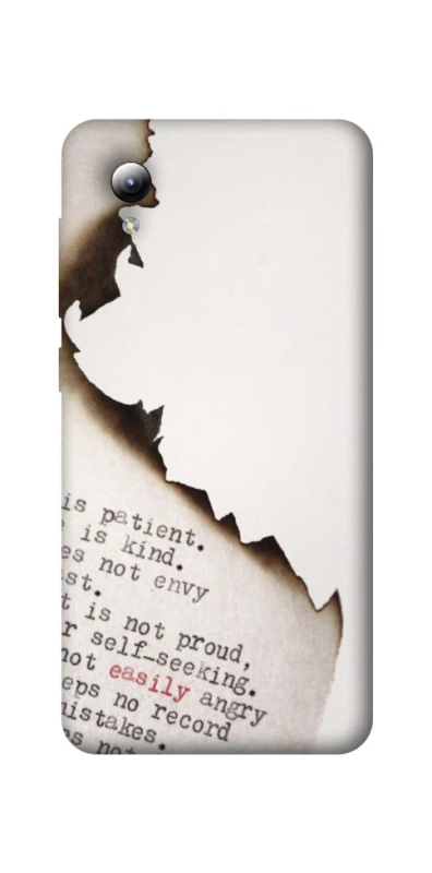 Чехол на ZTE Blade A3 (2019) Стихи фото 1 из 1