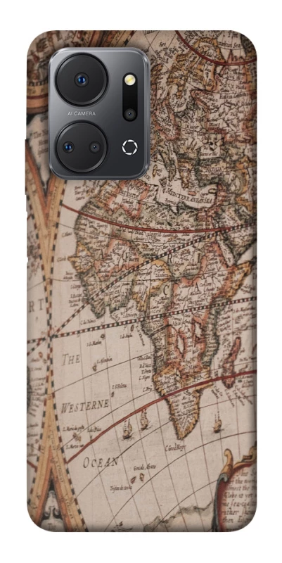 Чохол на Huawei Honor X7a Карта подорожей фото 1 з 1