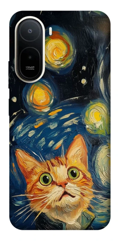 Чохол на Xiaomi Redmi A7 Pro 4G paint cat фото 2 з 2