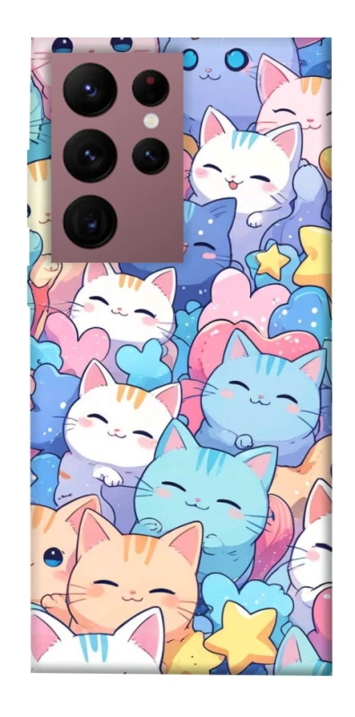 Чохол на Samsung Galaxy S22 Ultra Funny Kittens ver.3 фото 1 з 1