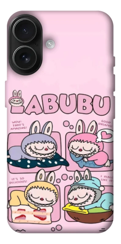 Чохол на Apple iPhone 17 (6.3") Labubu Dreams Collage фото 1 з 1