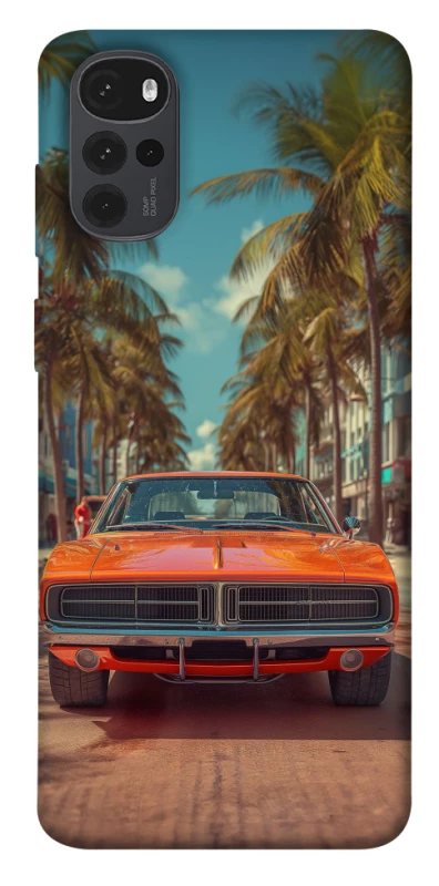 Чехол на Motorola Moto G22 Tropical car фото 1 из 1