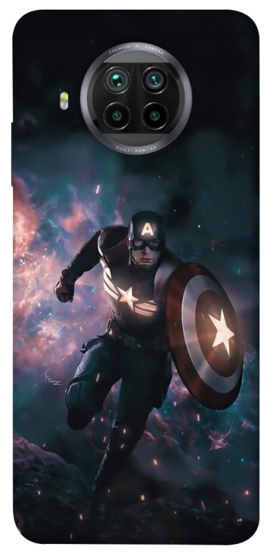 Чехол на Xiaomi Mi 10T Lite / Redmi Note 9 Pro 5G Captain America фото 1 из 1