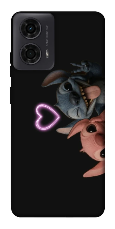 Чохол на Motorola Moto G04 Love Stitch & Angel фото 1 з 1