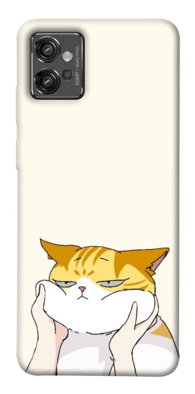 Чохол на Motorola Moto G32 Cat bun фото 1 з 1