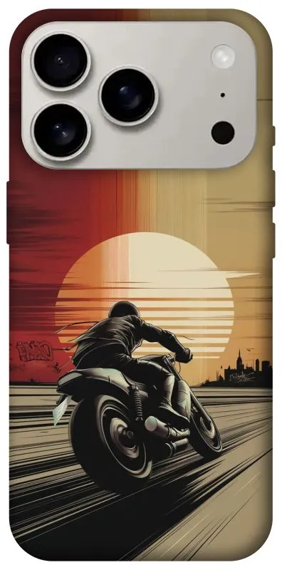 Чехол на Apple iPhone 18 Pro Motorcycle фото 2 из 2