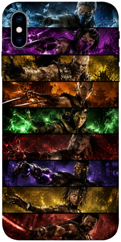 Чохол на Apple iPhone X (5.8") Mortal Kombat ver.5 фото 1 з 1