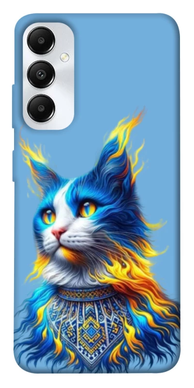 Чохол на Samsung Galaxy A05s Кіт патріот фото 1 з 1