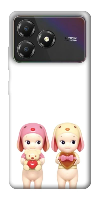 Чехол на ZTE Blade A36 Puppy Love Duo фото 1 из 1