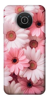 Чехол на Nokia X10 / X20 Розовые цветы v2 фото 1 из 1