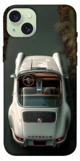 Чехол на Apple iPhone 15 Plus (6.7") White porsche фото 1 из 1