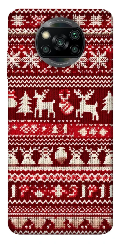 Чохол на Xiaomi Poco X3 NFC / Poco X3 Pro Christmas jumper ver.2 фото 1 з 1