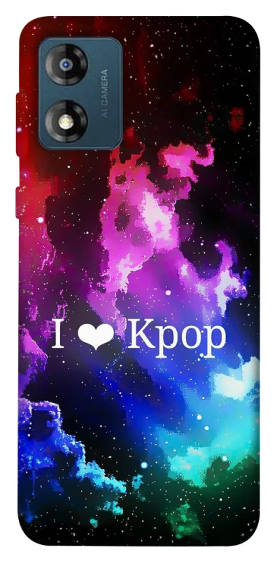 Чехол на Motorola Moto E13 K-pop love фото 1 из 1