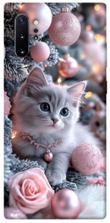 Чохол на Samsung Galaxy Note 10 Plus Christmas Kitty фото 1 з 1