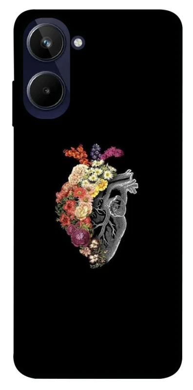 Чохол на Realme 10 4G Heart with flowers фото 1 з 1