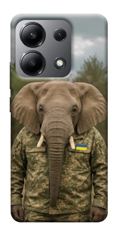 Чохол на Xiaomi Redmi Note 13 4G Слон захисник фото 1 з 1