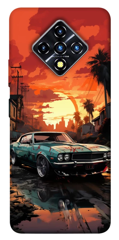 Чохол на Infinix Zero 8 Car at sunset фото 1 з 1