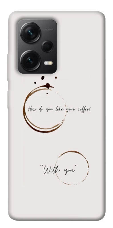 Чехол на Xiaomi Redmi Note 12 Pro+ 5G Coffee with you фото 1 из 1