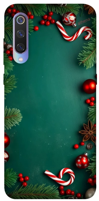 Чохол на Xiaomi Mi 9 Новорічний v35 фото 1 з 1