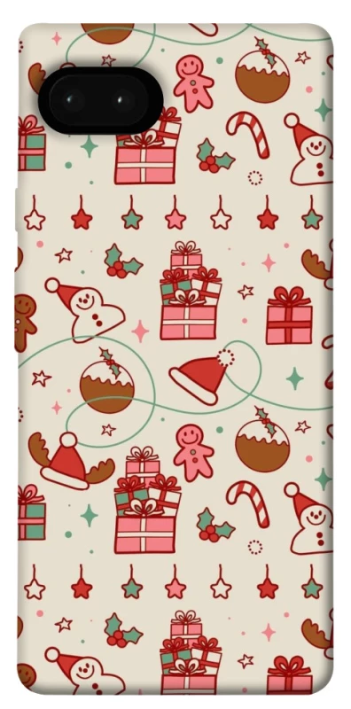 Чехол на Google Pixel 7a Новогодний v14 фото 1 из 1