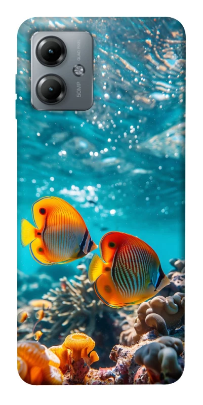 Чохол на Motorola Moto G14 Coral fish фото 1 з 1