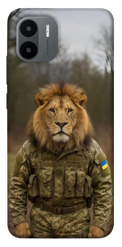 Чехол на Xiaomi Redmi A1 / A2 Лев защитник фото 1 из 1