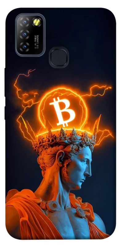 Чохол на Infinix Hot 10 Lite Bitcoin God фото 1 з 1
